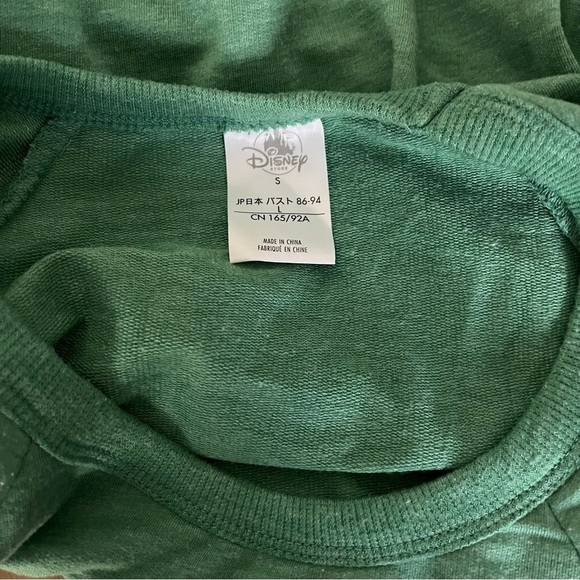 MERRY STITCHMAS sz S Christmas Green Long Sleeve Tshirt Stitch - Picture 6 of 7